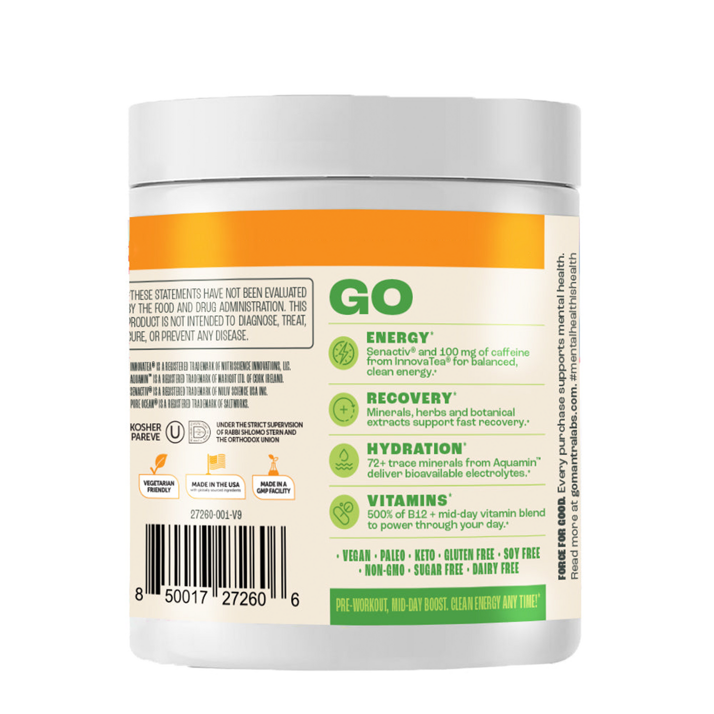 Cevost Go The Pre-Workout Energy Booster Supplement