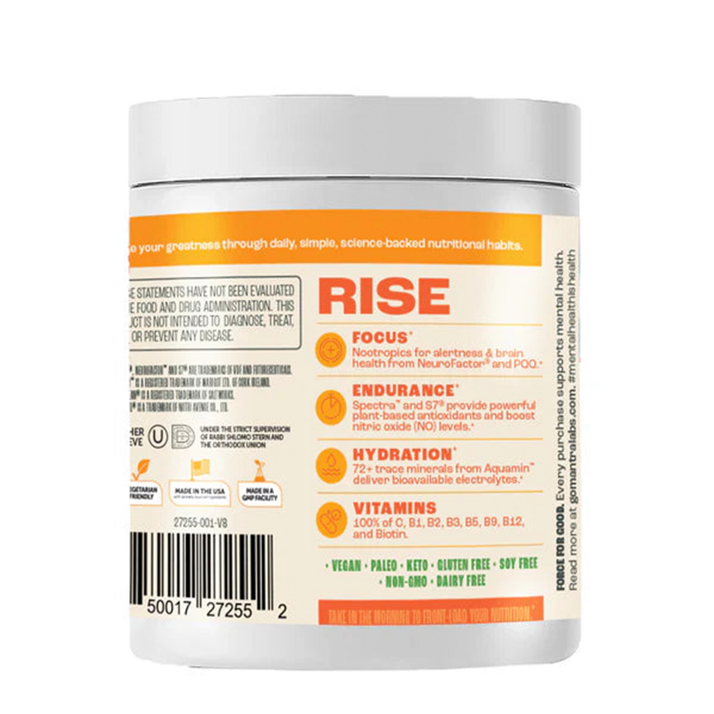 Cevost Rise The Energy And Focus Supplement